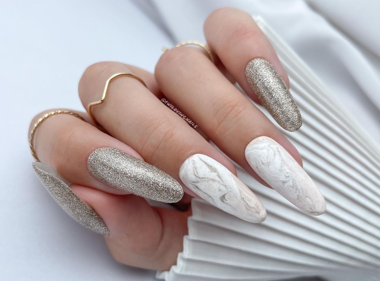 Ideias de Unhas Decoradas para festa de casamento