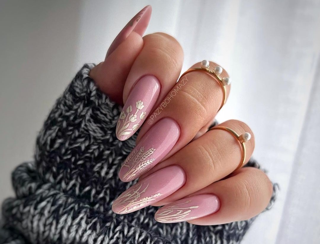 Ideias de Unhas Decoradas para festa de casamento 