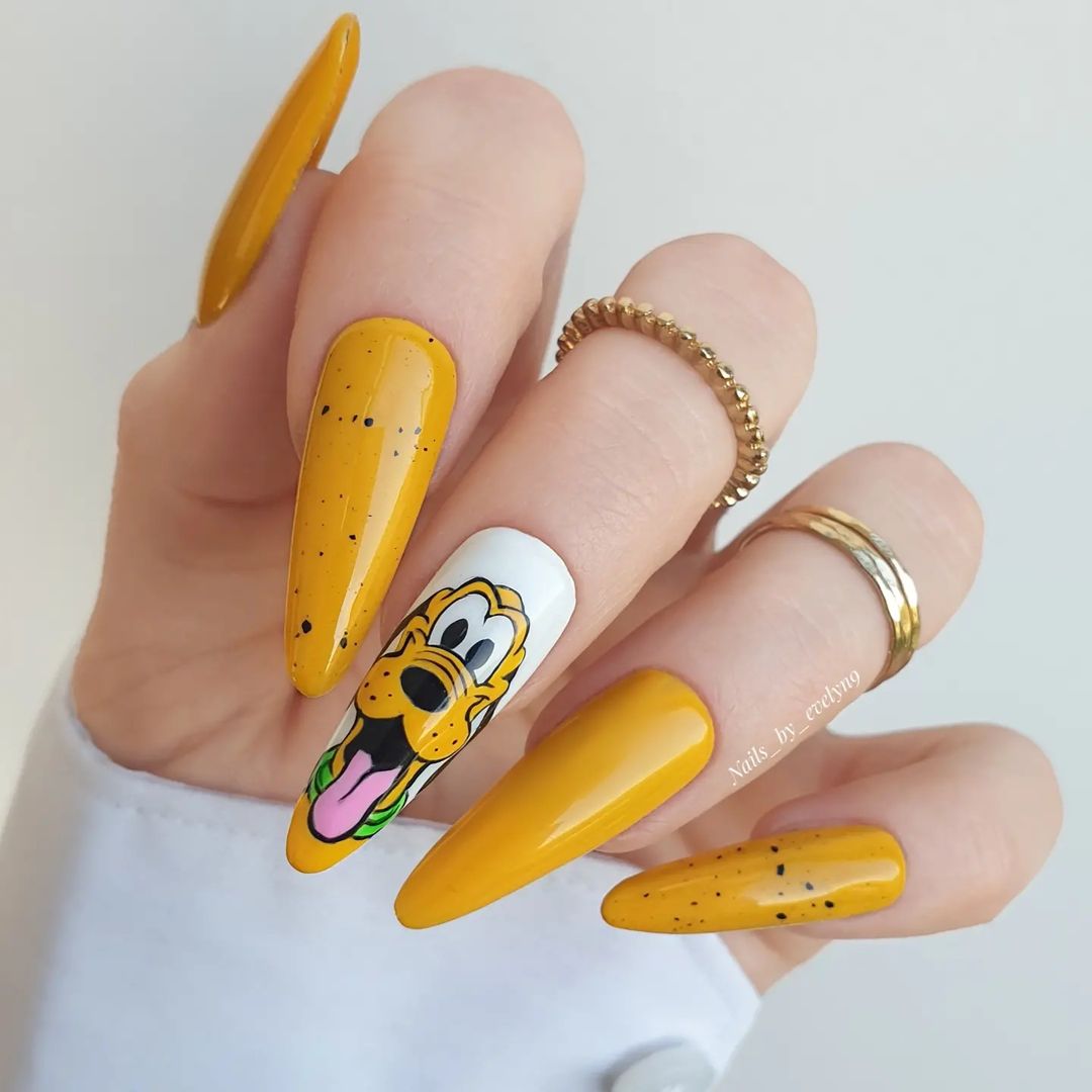 Unhas inspiradas em desenhos animados 