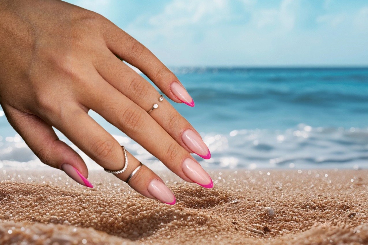 Unhas em gel que não estragam no mar: qual o segredo