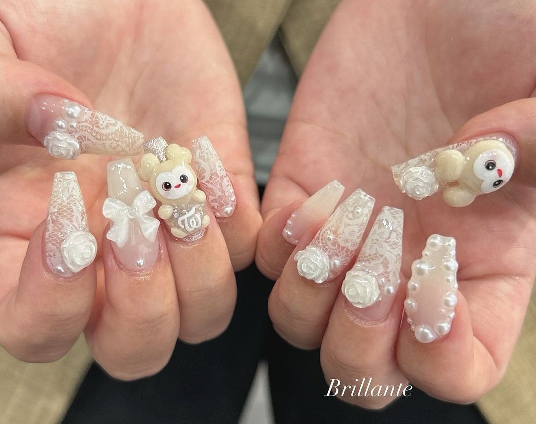 Unhas decoradas inspiradas no K-POP (TWICE) 