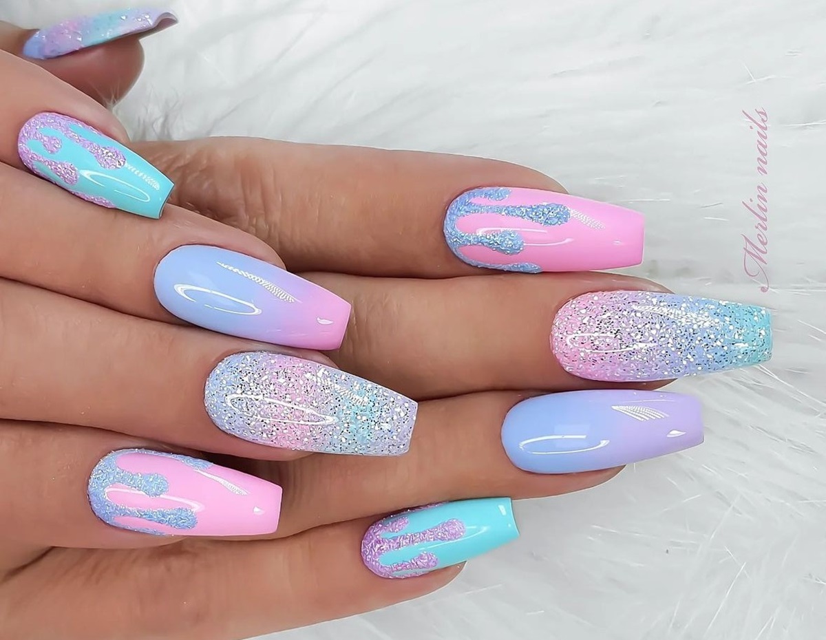 Unhas Decoradas com textura: Melhores ideias