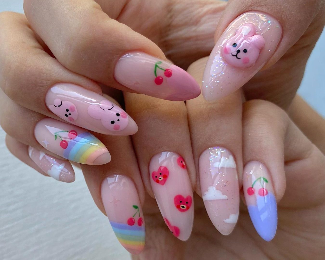 Unhas decoradas inspiradas no K-POP (BTS) 