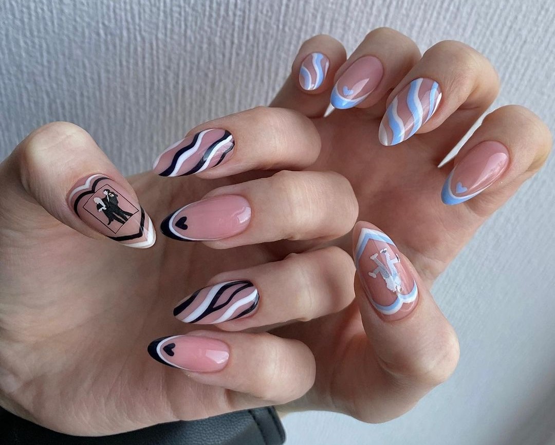 Unhas decoradas inspiradas no K-POP (Stray Kids) 