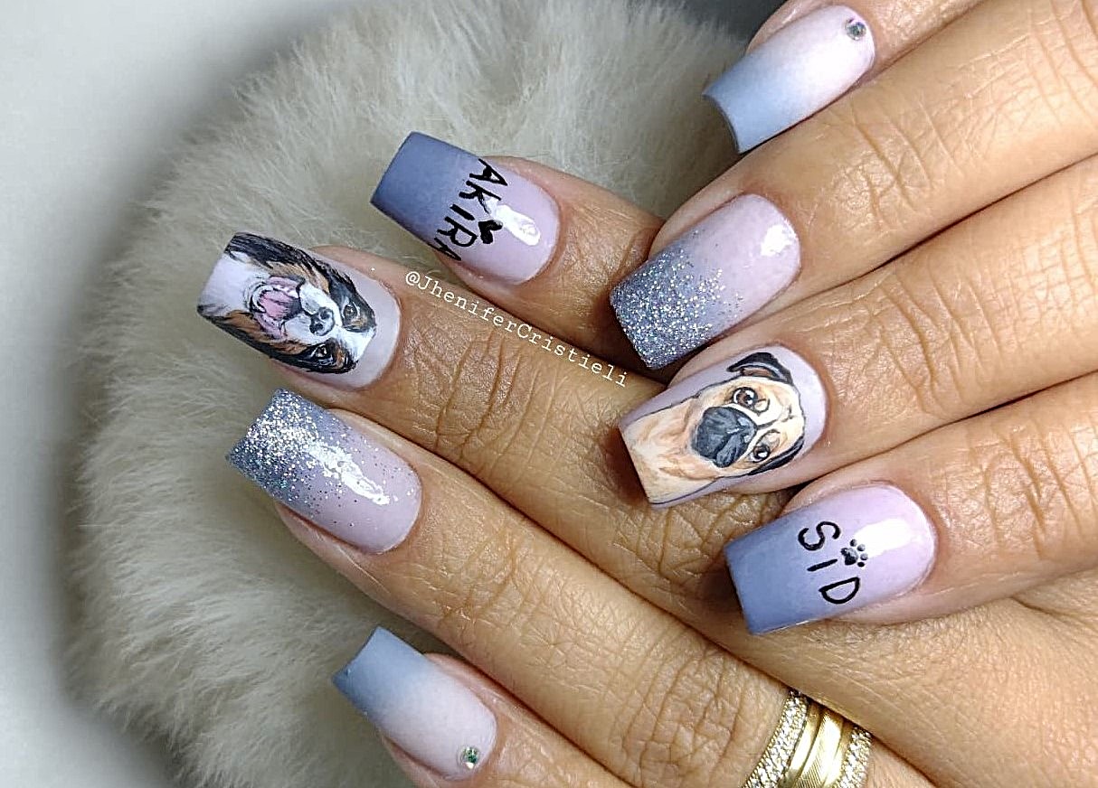 Unhas decoradas com cachorrinhos fofos; veja fotos e se inspire