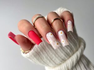 Margarida é pop! unhas decoradas para arrasar nas tendências