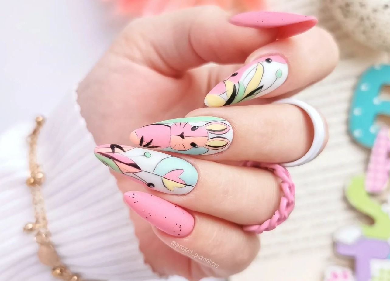 Unhas decoradas de bichos 