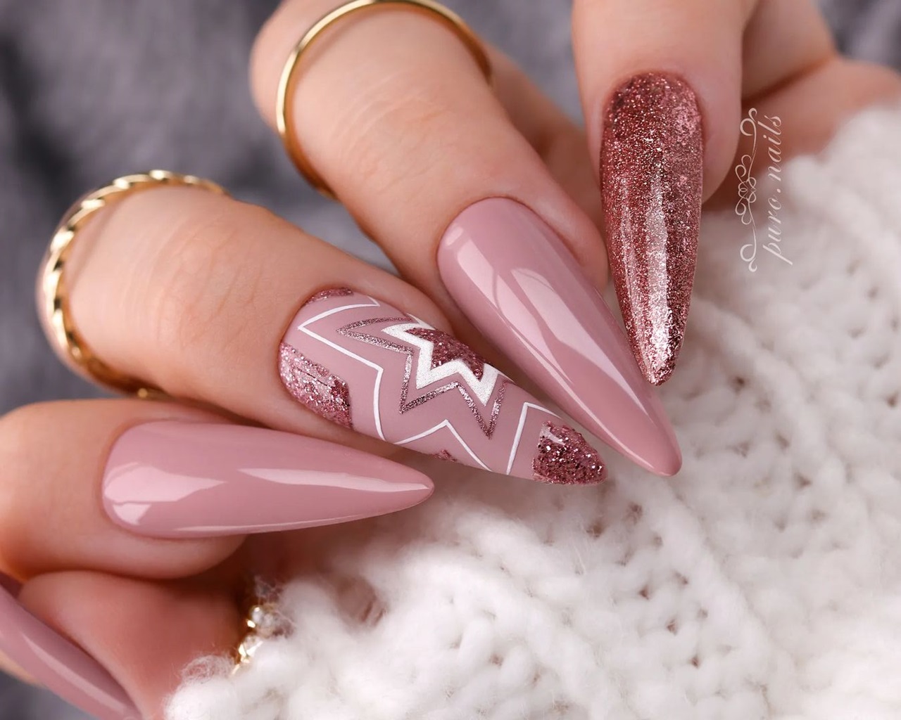 Unhas em Rosé Gold: Veja estas incríveis ideias