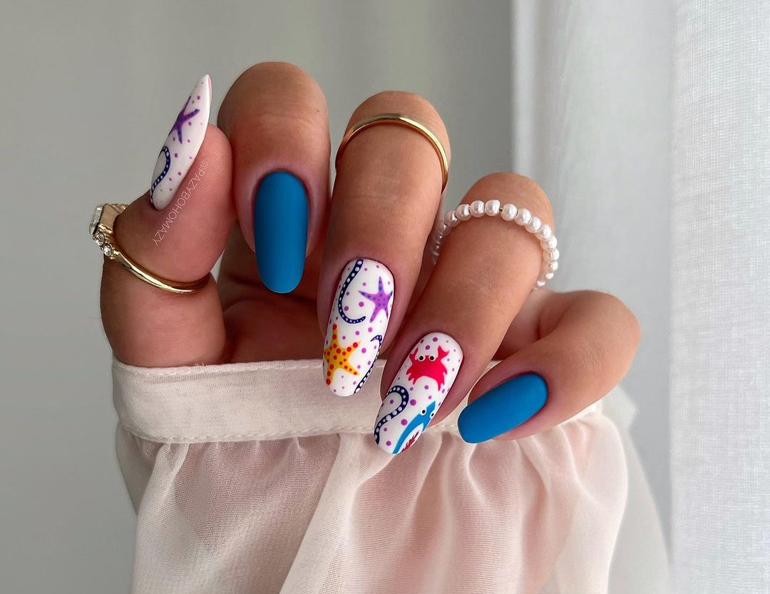 unhas decoradas para o verão 2025