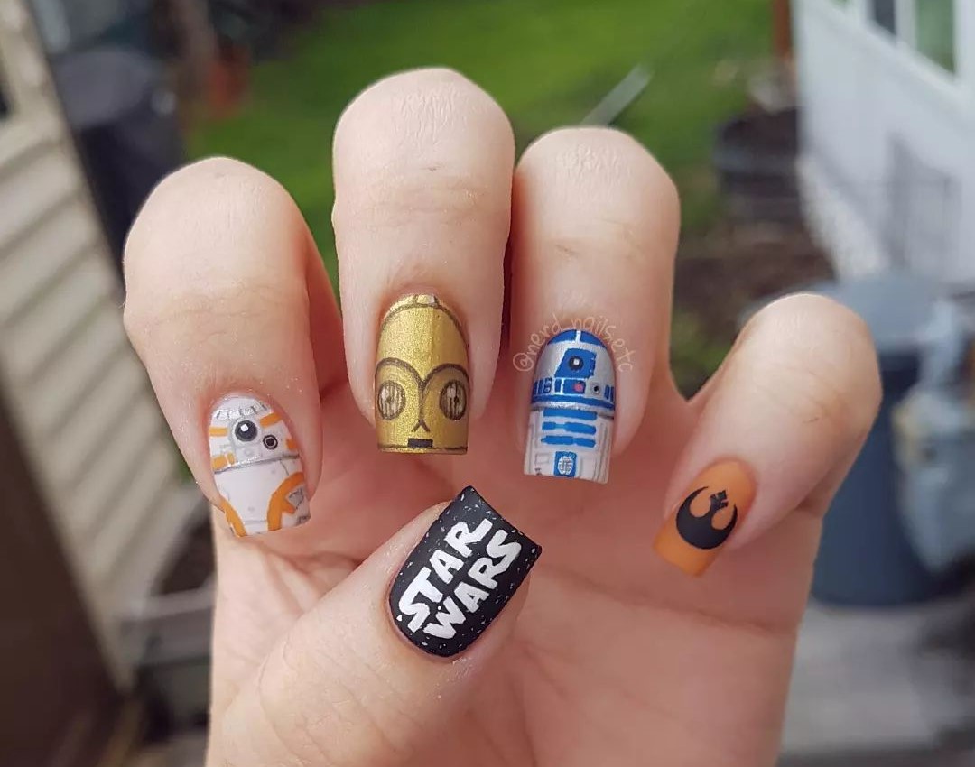 Unhas decoradas inspiradas no cinema 