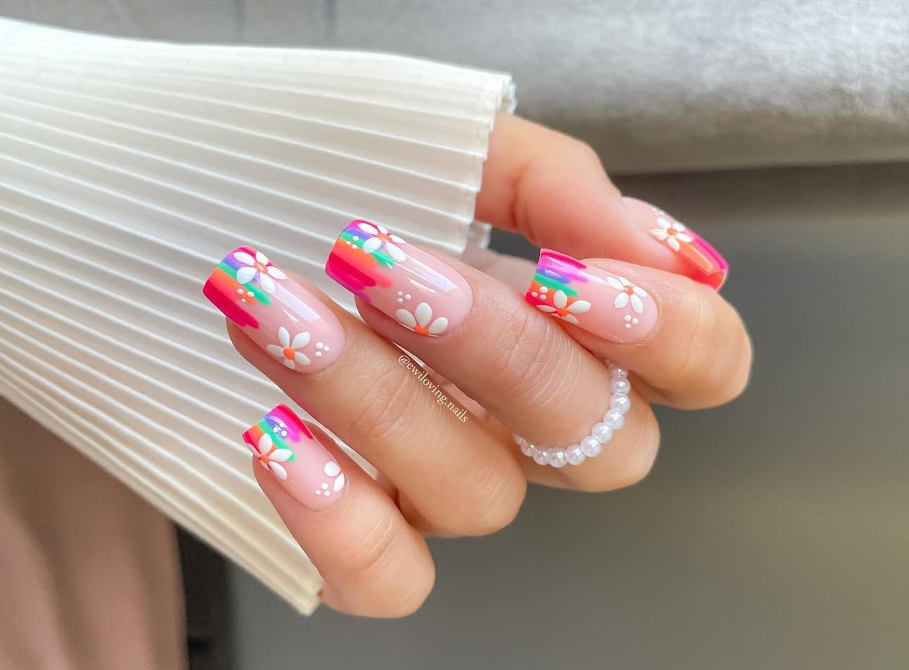 Unhas decoradas para o verão