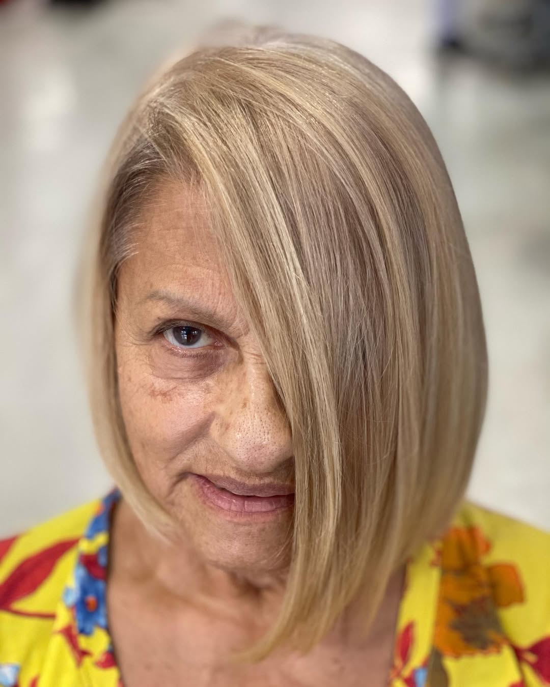 Corte Chanel para Senhoras de 60 Anos 