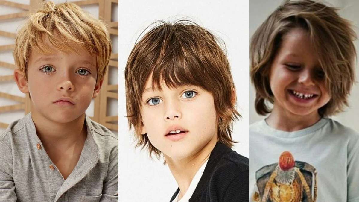 Corte de cabelo masculino infantil liso