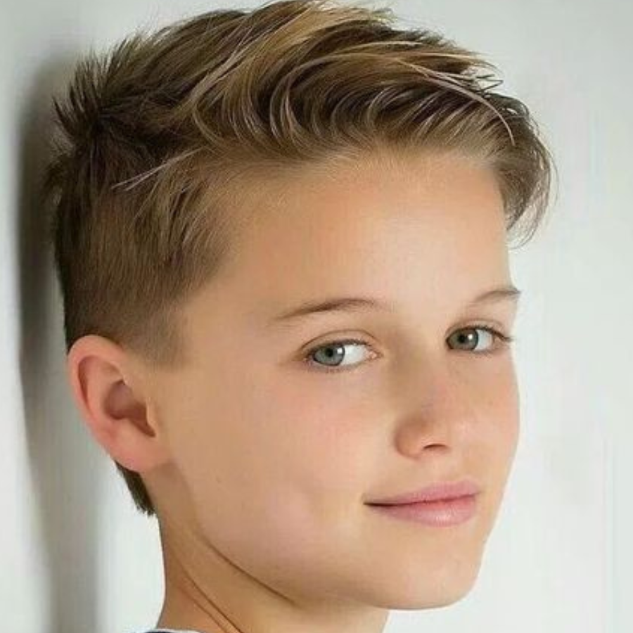 Corte de cabelo masculino infantil liso