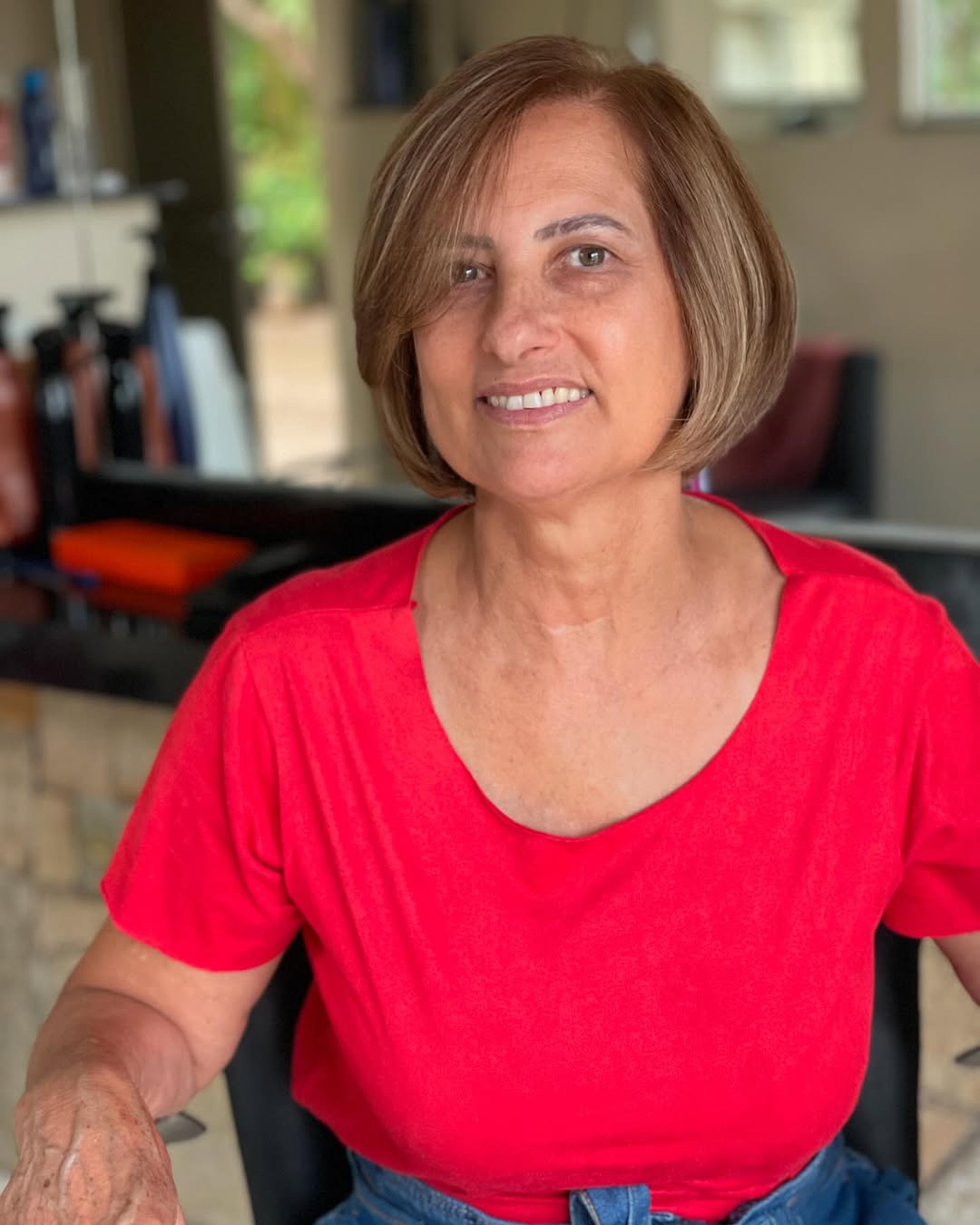 Corte Chanel para Senhoras de 60 Anos 