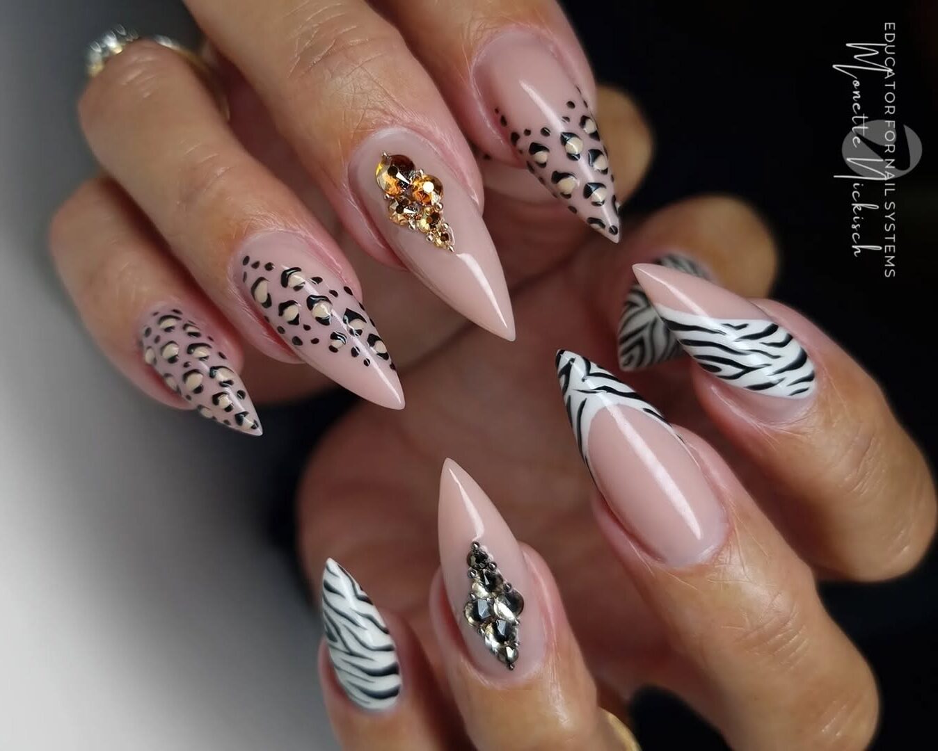 Unhas em Gel Decoradas 