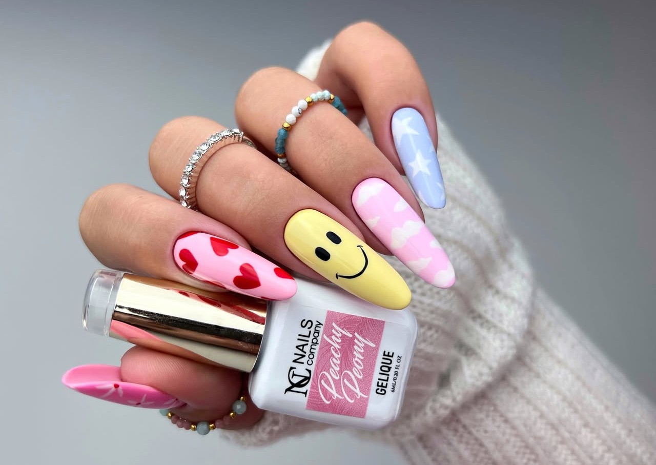 Unhas fáceis e rápidas para o Dia dos Namorados  Divertida 