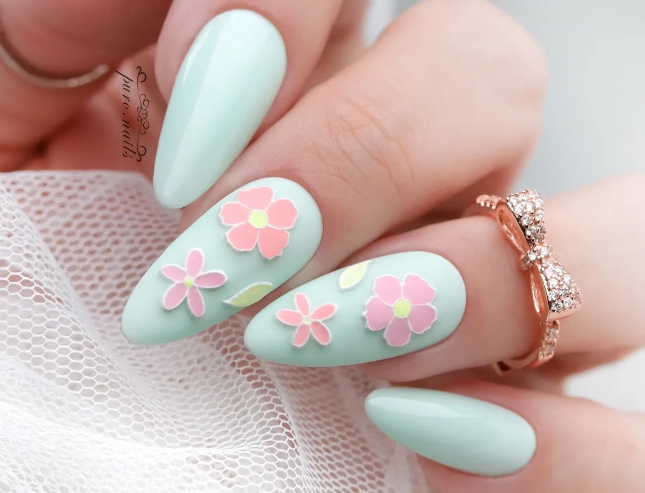 Unhas fáceis e rápidas para o Dia dos Namorados Fofinha 