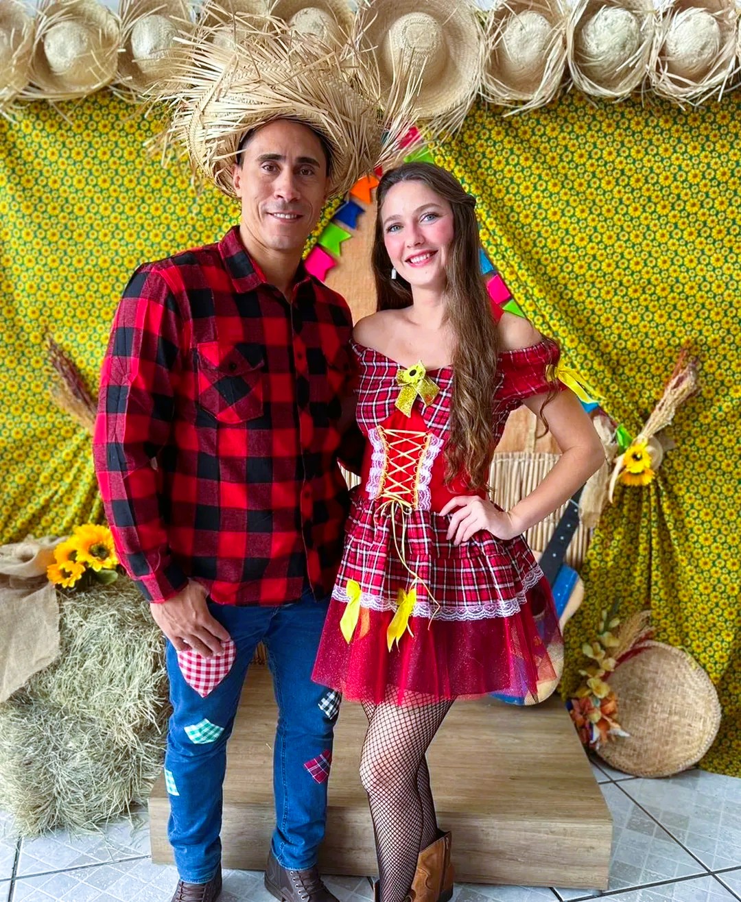 Looks de casal para Festa Junina 