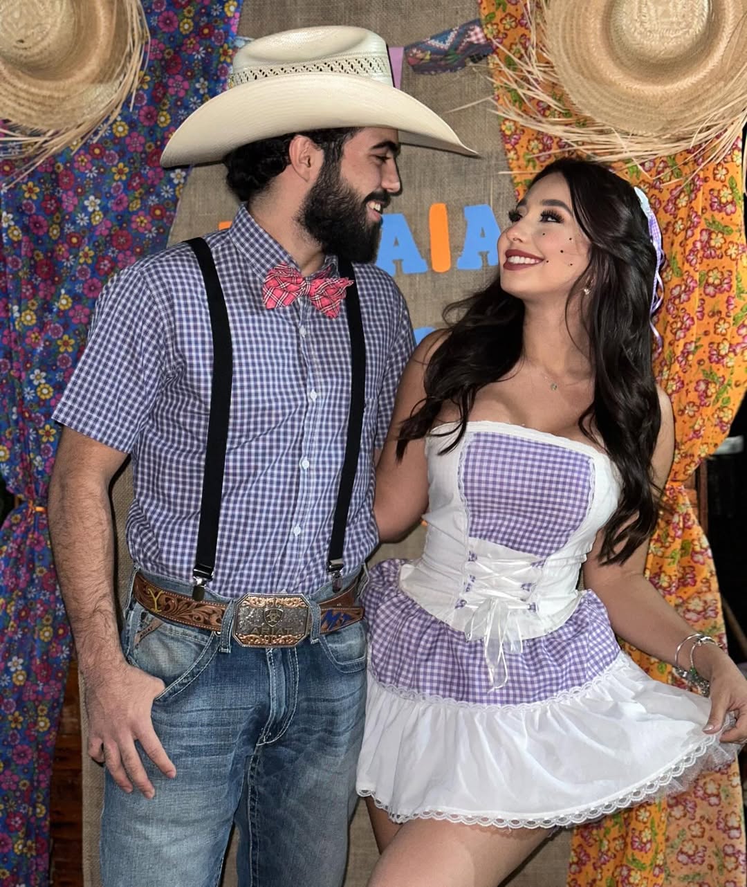 Looks de casal para Festa Junina 